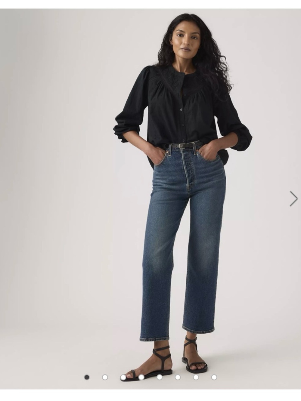 Levi's Ribcage Straight Ankle women’s jeans